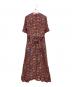 THE SHINZONE (ザ シンゾーン) ORIENTAL FLOWER CACHECOEUR DRESS レッド サイズ:34：11000円