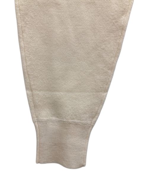 ebure（エブール）ebure (エブール) ライトウールミラノジョガーパンツ オフホワイト サイズ:36の古着・服飾アイテム