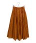 MARILYN MOON (マリリンムーン) Ron Herman (ロンハーマン) Tuck technique sheer cotton skirt ブラウン サイズ:SIZE FREE：14000円