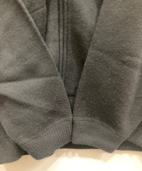 CELINE（セリーヌ）CELINE (セリーヌ) 22AW Oversized Wool and Cashmere-Blend Zip-Up Hoodie ブラック サイズ:Mの古着・服飾アイテム