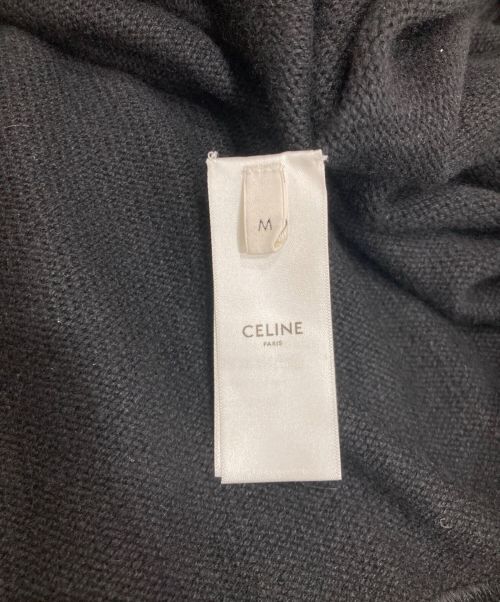 CELINE（セリーヌ）CELINE (セリーヌ) 22AW Oversized Wool and Cashmere-Blend Zip-Up Hoodie ブラック サイズ:Mの古着・服飾アイテム