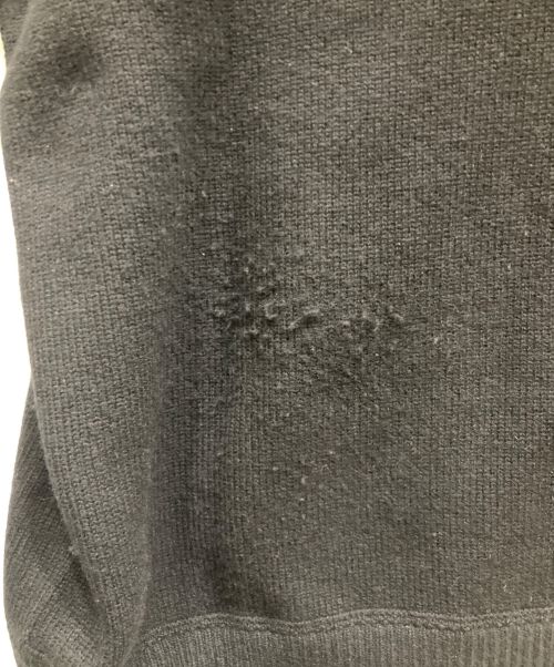 CELINE（セリーヌ）CELINE (セリーヌ) 22AW Oversized Wool and Cashmere-Blend Zip-Up Hoodie ブラック サイズ:Mの古着・服飾アイテム