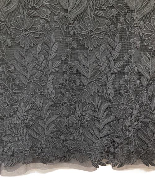 ADORE（アドーア）ADORE (アドーア) ボタニカルコードレースワンピース ブラック サイズ:36の古着・服飾アイテム