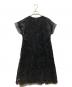 ADORE（アドーア）の古着「ボタニカルコードレースワンピース」｜ブラック
