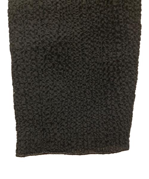 Spick and Span（スピックアンドスパン）Spick and Span (スピックアンドスパン) シュリンクタックスリーブブラウス ブラック サイズ:SIZE Freeの古着・服飾アイテム