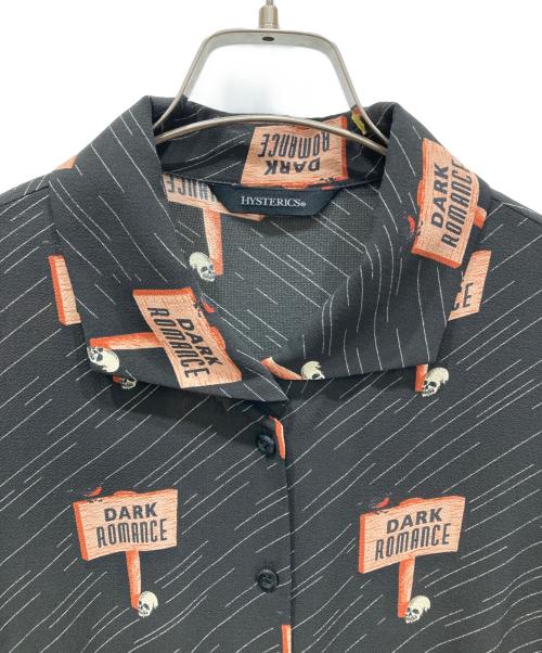 hysterics（ヒステリックス）hysterics (ヒステリックス) DARK ROMANCE シャツ ブラック サイズ:freeの古着・服飾アイテム