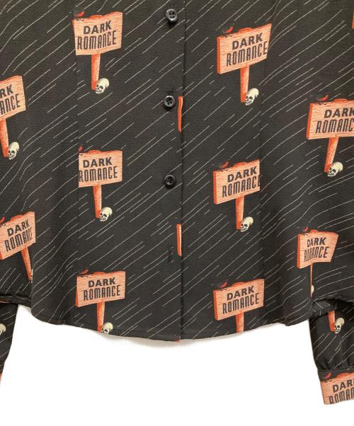 hysterics（ヒステリックス）hysterics (ヒステリックス) DARK ROMANCE シャツ ブラック サイズ:freeの古着・服飾アイテム