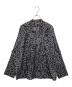 Hysteric Glamour（ヒステリックグラマー）の古着「レオパードフリルブラウス」｜グレー
