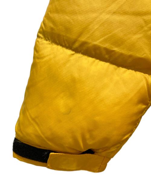 THE NORTH FACE（ザ ノース フェイス）THE NORTH FACE (ザ ノース フェイス) Long Nuptse Coat　ロングヌプシコート イエロー サイズ:Ⅼの古着・服飾アイテム