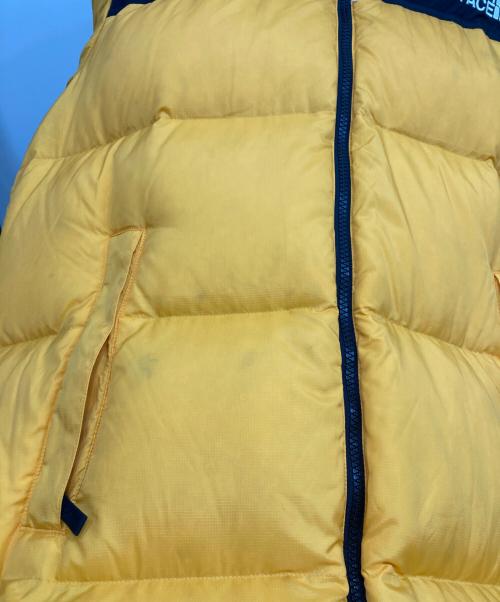 THE NORTH FACE（ザ ノース フェイス）THE NORTH FACE (ザ ノース フェイス) Long Nuptse Coat　ロングヌプシコート イエロー サイズ:Ⅼの古着・服飾アイテム