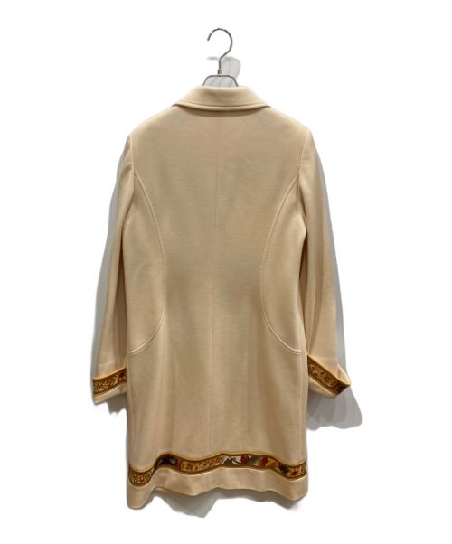 LEONARD（レオナール）LEONARD (レオナール) ロングコート アイボリー サイズ:11Rの古着・服飾アイテム