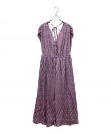 Kate Spade（ケイトスペード）の古着「総柄ワンピース」｜パープル