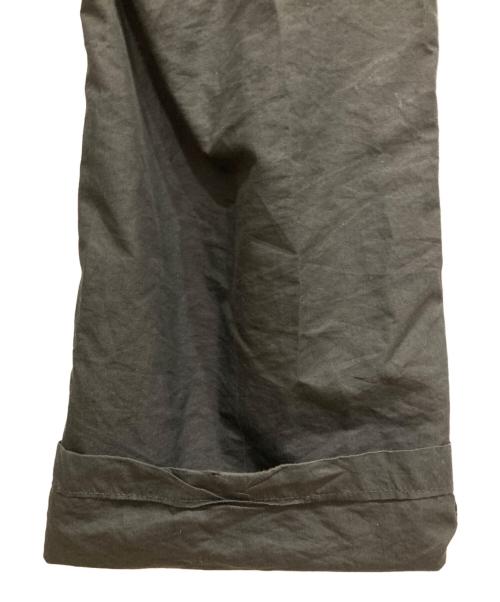 VERSACE JEANS COUTURE（ヴェルサーチ ジーンズクチュール）VERSACE JEANS COUTURE (ヴェルサーチ ジーンズクチュール) ワイドスラックス ブラック サイズ:36の古着・服飾アイテム