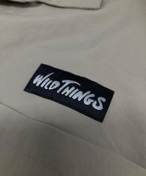 WILD THINGS（ワイルドシングス）WILD THINGS (ワイルドシングス) S/S CAMP SHIRT ベージュ サイズ:Sの古着・服飾アイテム