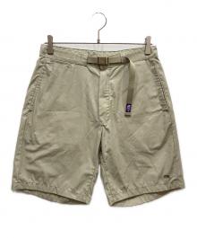 THE NORTHFACE PURPLELABEL（ザ・ノースフェイス パープルレーベル）の古着「65/35 Washed Field Shorts」｜ベージュ