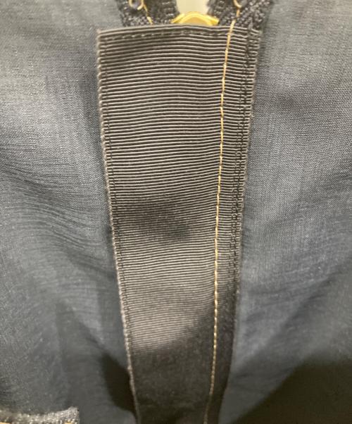 ANAYI（アナイ）ANAYI (アナイ) デニムライクフリルワンピース インディゴ サイズ:36の古着・服飾アイテム