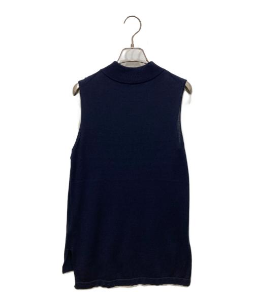 DEUXIEME CLASSE（ドゥーズィエム クラス）Deuxieme Classe (ドゥーズィエム クラス) ノースリーブニット ネイビー サイズ:SIZE Freeの古着・服飾アイテム