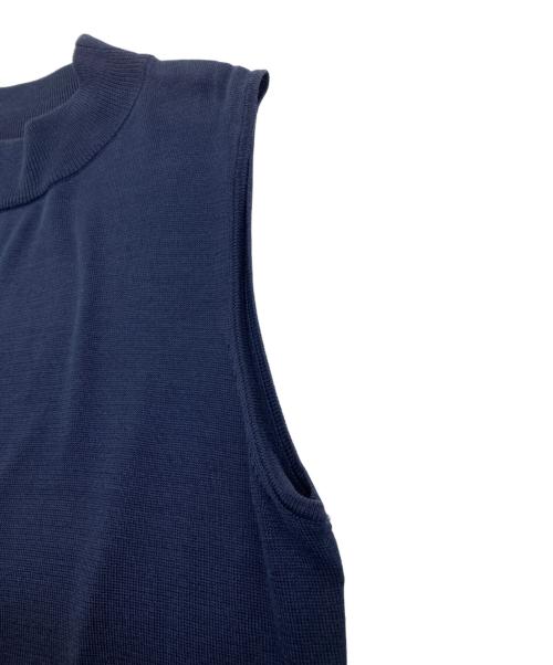 DEUXIEME CLASSE（ドゥーズィエム クラス）Deuxieme Classe (ドゥーズィエム クラス) ノースリーブニット ネイビー サイズ:SIZE Freeの古着・服飾アイテム