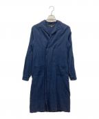 GARMENT REPRODUCTION OF WORKERSガーメントリプロダクションオブワーカーズ）の古着「リネンガウンコート」｜ネイビー
