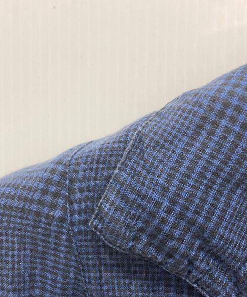 GARMENT REPRODUCTION OF WORKERS（ガーメントリプロダクションオブワーカーズ）GARMENT REPRODUCTION OF WORKERS (ガーメントリプロダクションオブワーカーズ) リネンガウンコート ネイビー サイズ:SIZE 0の古着・服飾アイテム