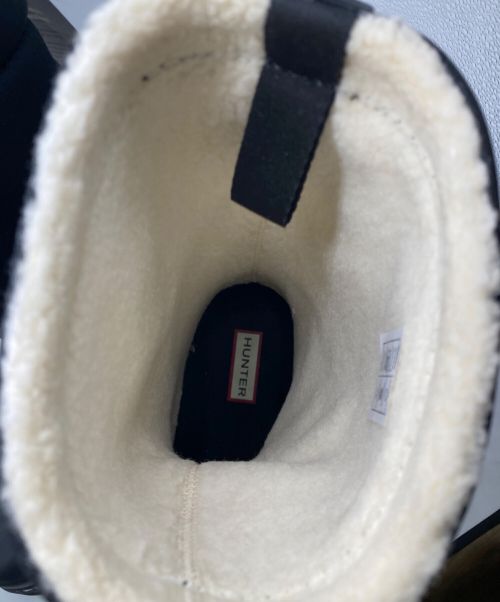 HUNTER（ハンター）HUNTER (ハンター) REF STITCH SHERPA BOOT　リファインドステッチシェルパブーツ ブラック サイズ:UK6の古着・服飾アイテム