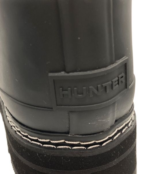 HUNTER（ハンター）HUNTER (ハンター) REF STITCH SHERPA BOOT　リファインドステッチシェルパブーツ ブラック サイズ:UK6の古着・服飾アイテム