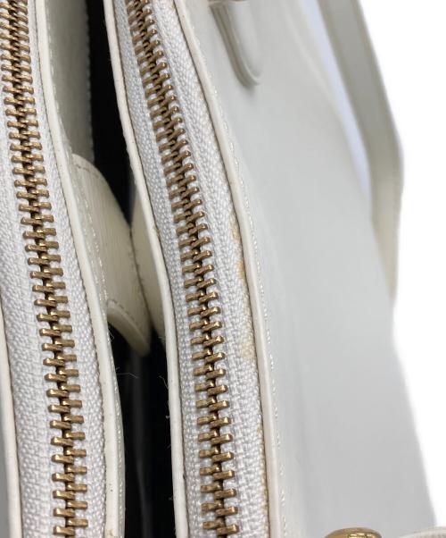 RALPH LAUREN（ラルフローレン）RALPH LAUREN (ラルフローレン) 2WAYバッグ ホワイトの古着・服飾アイテム