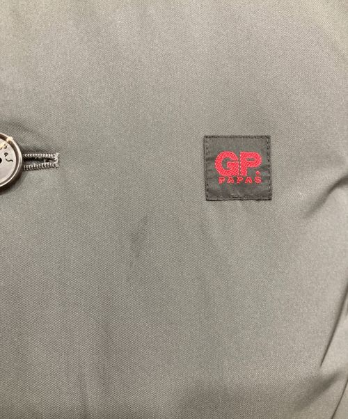 PAPAS（パパス）PAPAS (パパス) ダウンコート グレー サイズ:46の古着・服飾アイテム
