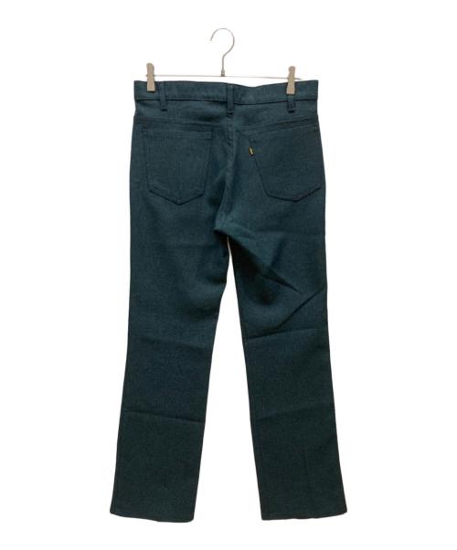 LEVI'S（リーバイス）LEVI'S (リーバイス) 90ｓスタプレ ドレス パンツ  グリーン サイズ:83.5cm (W33)の古着・服飾アイテム
