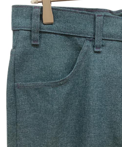 LEVI'S（リーバイス）LEVI'S (リーバイス) 90ｓスタプレ ドレス パンツ  グリーン サイズ:83.5cm (W33)の古着・服飾アイテム