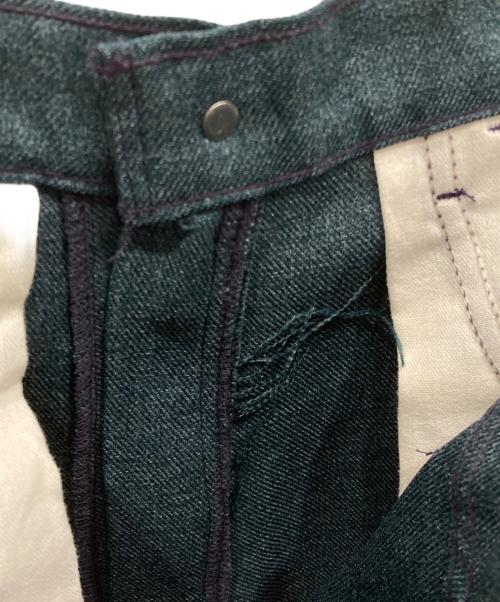 LEVI'S（リーバイス）LEVI'S (リーバイス) 90ｓスタプレ ドレス パンツ  グリーン サイズ:83.5cm (W33)の古着・服飾アイテム