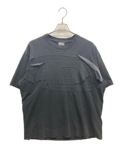DIESEL（ディーゼル）DIESEL (ディーゼル) T-WASH-PEELOVAL ブラック サイズ:SIZE Mの古着・服飾アイテム