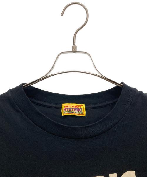 Hysteric Glamour（ヒステリックグラマー）Hysteric Glamour (ヒステリックグラマー) BEAR AND GIRL オーバーサイズTシャツ ブラック サイズ:SIZE Freeの古着・服飾アイテム