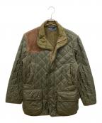 POLO RALPH LAURENポロ・ラルフローレン）の古着「キルトハンティングジャケット」｜オリーブ