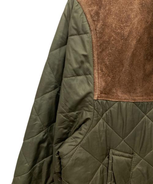 POLO RALPH LAUREN（ポロ・ラルフローレン）POLO RALPH LAUREN (ポロ・ラルフローレン) キルトハンティングジャケット オリーブ サイズ:SIZE Mの古着・服飾アイテム