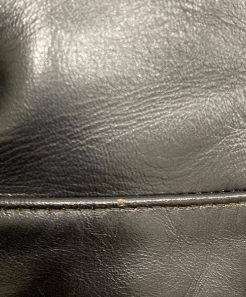 iade leather（イアデレザー）iade leather (イアデレザー) レザージャケット ブラック サイズ:Sの古着・服飾アイテム