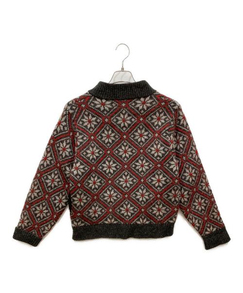 L.L.Bean（エルエルビーン）L.L.Bean (エルエルビーン) ノルディックジップニット グレー サイズ:SIZE Sの古着・服飾アイテム