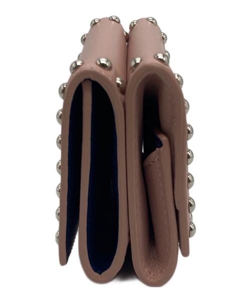 J&M DAVIDSON（ジェイ＆エム デヴィッドソン）J&M DAVIDSON (ジェイ＆エム デヴィッドソン) FOLD WALLET WITH STUDSの古着・服飾アイテム