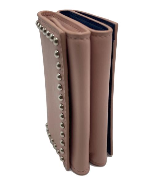 J&M DAVIDSON（ジェイ＆エム デヴィッドソン）J&M DAVIDSON (ジェイ＆エム デヴィッドソン) FOLD WALLET WITH STUDSの古着・服飾アイテム