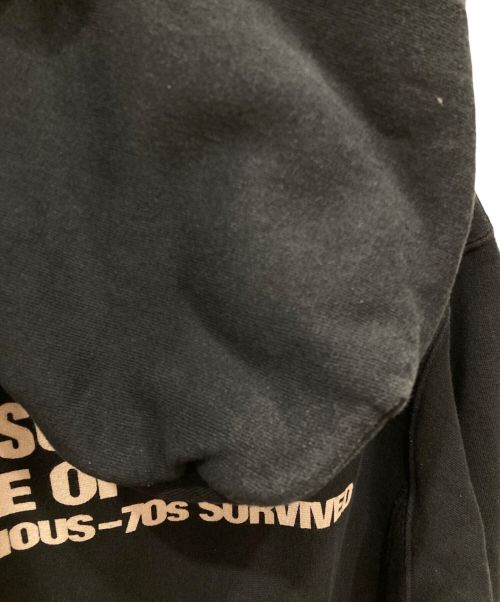 Hysteric Glamour（ヒステリックグラマー）Hysteric Glamour (ヒステリックグラマー) スカルヘッドフォンリバースタイプパーカー ブラック サイズ:Ⅿの古着・服飾アイテム