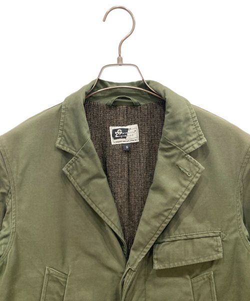 Engineered Garments（エンジニアドガーメンツ）Engineered Garments (エンジニアド ガーメンツ) ウールライナー付ミリタリーコート オリーブ サイズ:Sの古着・服飾アイテム