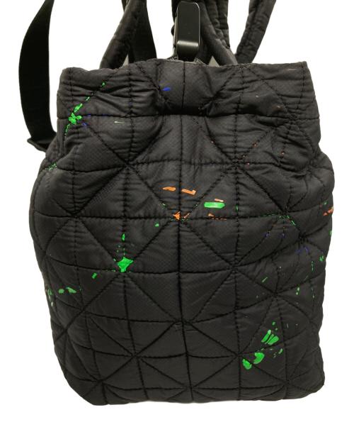 VeeCollective（ヴィーコレクティブ）VeeCollective (ヴィーコレクティブ) スプラッシュペイント 2WAY トートバッグ ブラックの古着・服飾アイテム