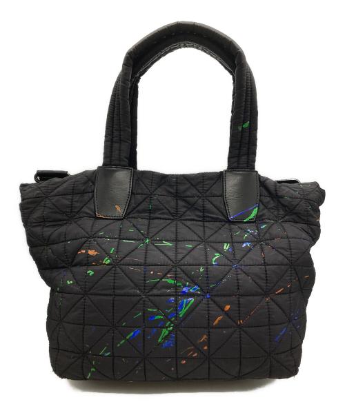 VeeCollective（ヴィーコレクティブ）VeeCollective (ヴィーコレクティブ) スプラッシュペイント 2WAY トートバッグ ブラックの古着・服飾アイテム