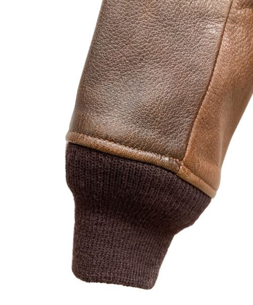 BUZZ RICKSON'S（バズリクソンズ）Buzz Rickson's (バズリクソンズ) Ｍ-422Ａ フライトジャケット ブラウン サイズ:34の古着・服飾アイテム