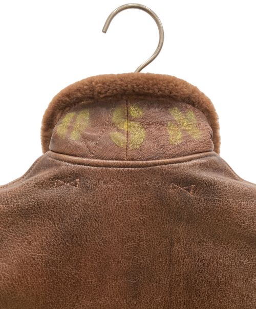 BUZZ RICKSON'S（バズリクソンズ）Buzz Rickson's (バズリクソンズ) Ｍ-422Ａ フライトジャケット ブラウン サイズ:34の古着・服飾アイテム