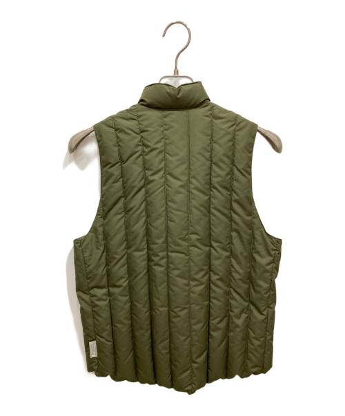 Rocky Mountain FeatherBed（ロッキーマウンテンフェザーベッド）Rocky Mountain Featherbed (ロッキーマウンテンフェザーベッド) fennica (フェニカ) ダウンベスト オリーブ サイズ:34の古着・服飾アイテム