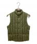Rocky Mountain Featherbed（ロッキーマウンテンフェザーベッド）の古着「ダウンベスト」｜オリーブ