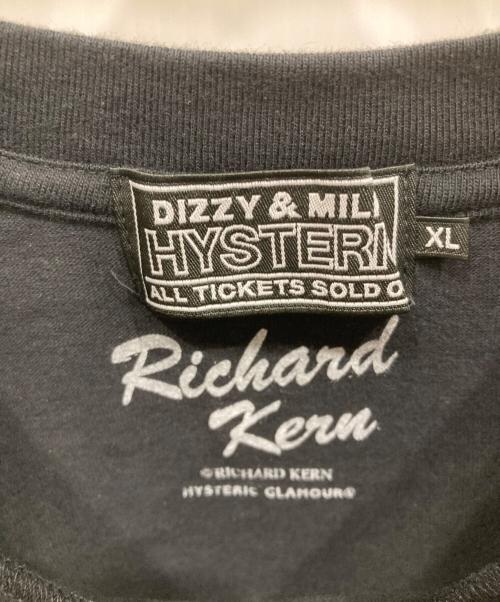 Hysteric Glamour（ヒステリックグラマー）Hysteric Glamour (ヒステリックグラマー) 23SS richard kern xx girls TEE ブラック サイズ:XLの古着・服飾アイテム