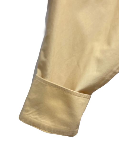 AURALEE（オーラリー）AURALEE (オーラリー) 20SS Silk Cotton Cloth Big Shirt イエローの古着・服飾アイテム