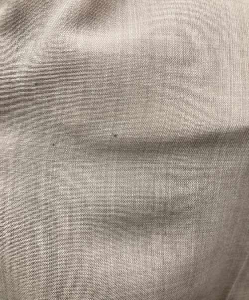 AURALEE（オーラリー）AURALEE (オーラリー) 22SS SHEER WOOL SILK PANTS ベージュの古着・服飾アイテム